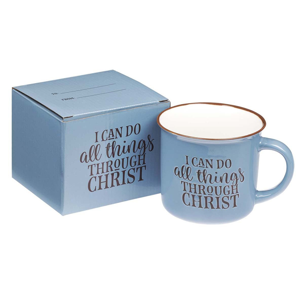 I Can Do All Things Through Christ Mug - I AM INTENTIONAL 