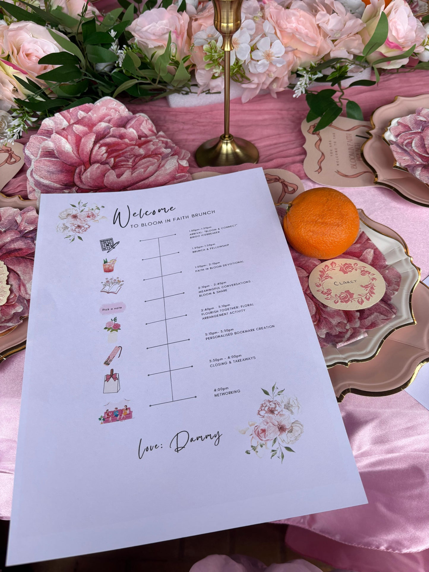Bloom in Faith Brunch 2026 - I AM INTENTIONAL