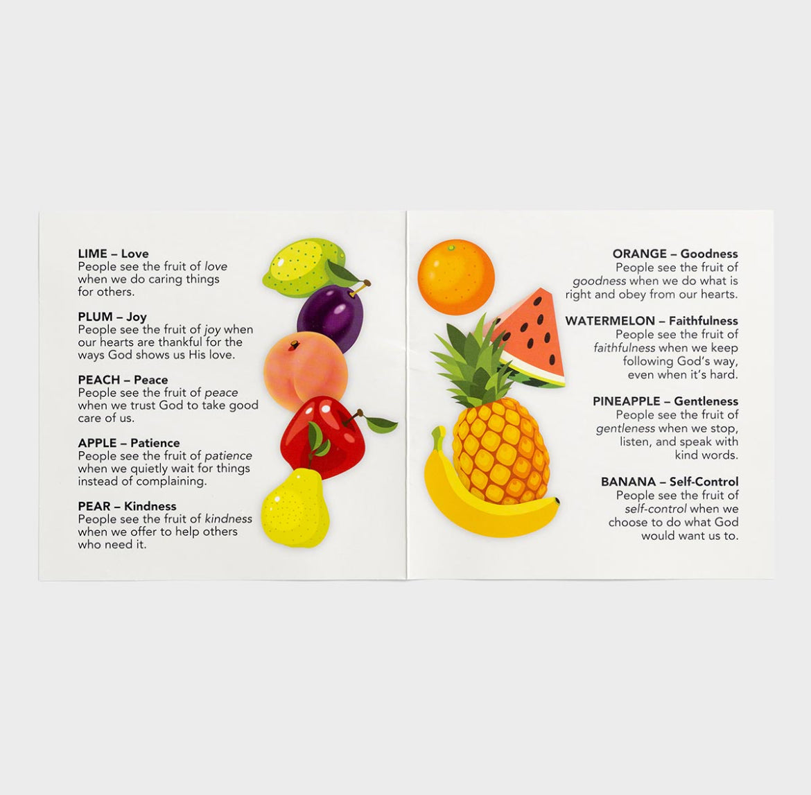 Fruit of the Spirit Play Set - I AM INTENTIONAL