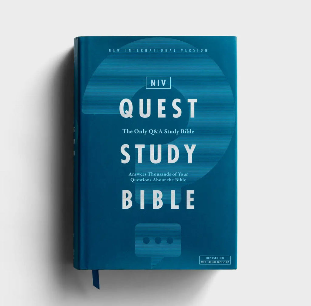 NIV - Quest Study Bible - I AM INTENTIONAL 