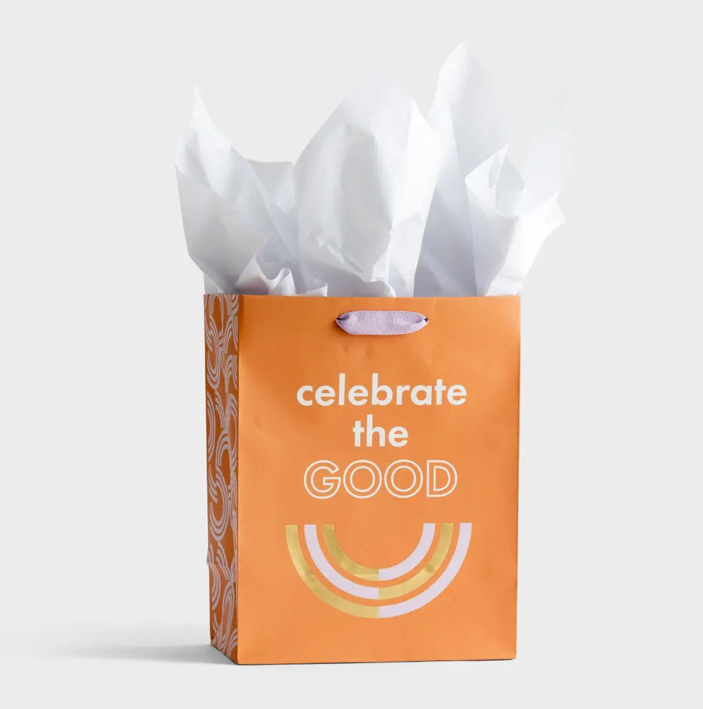 Celebrate the Good - Medium Gift Bag with Tissue - I AM INTENTIONAL 
