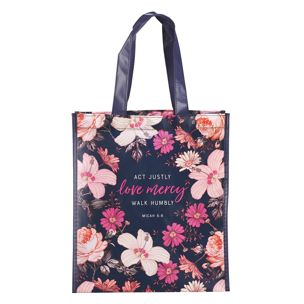 Act Justly, Love Mercy Tote Bag - I AM INTENTIONAL 