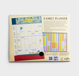 Blessing Upon Blessing - 12-Month Inspirational Family Planner/Calendar - I AM INTENTIONAL 
