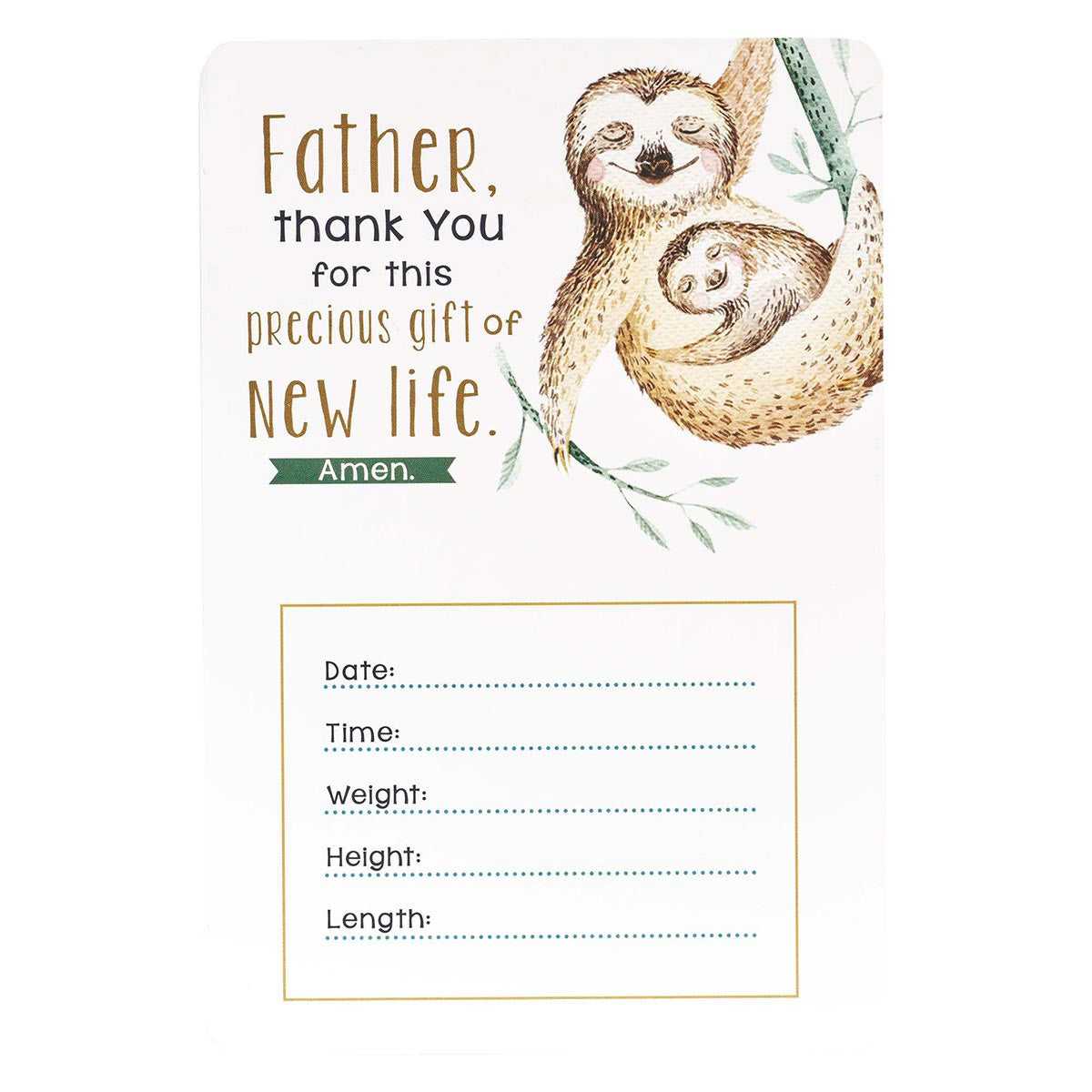 My Baby Boy's Milestone Cards - I AM INTENTIONAL