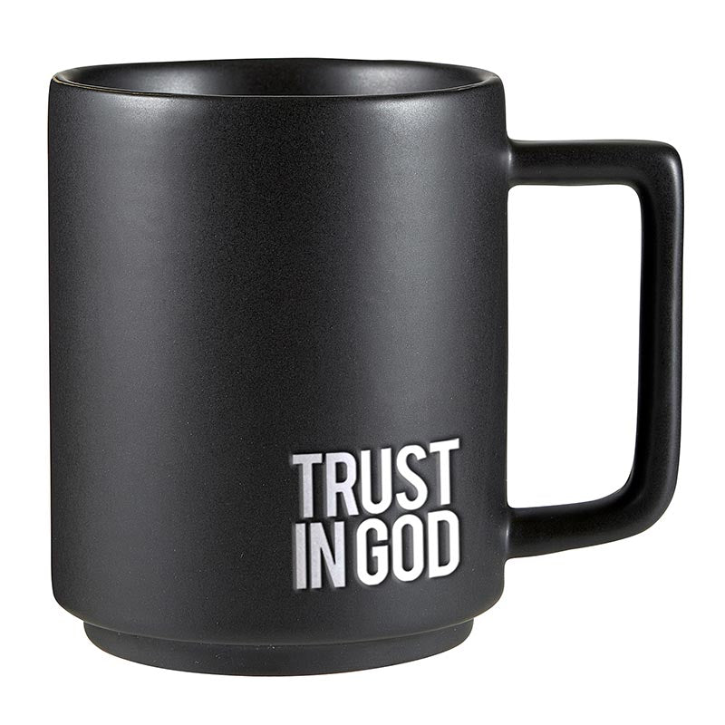 Matte Café Mug – Trust in God - I AM INTENTIONAL