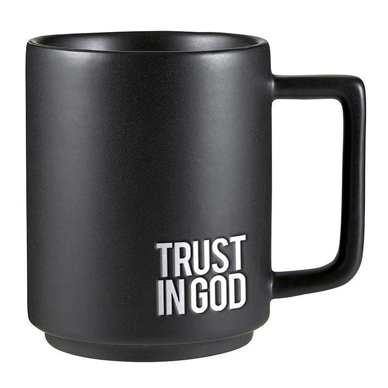 Matte Café Mug – Trust in God