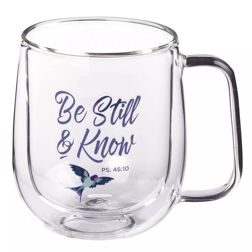 Be Still and Know GlassMug - I AM INTENTIONAL 