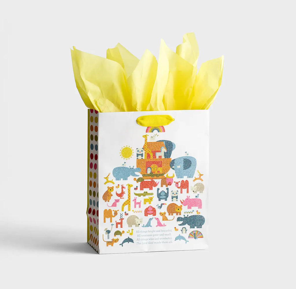 Noah's Ark - Medium Gift Bag with Tissue - I AM INTENTIONAL 