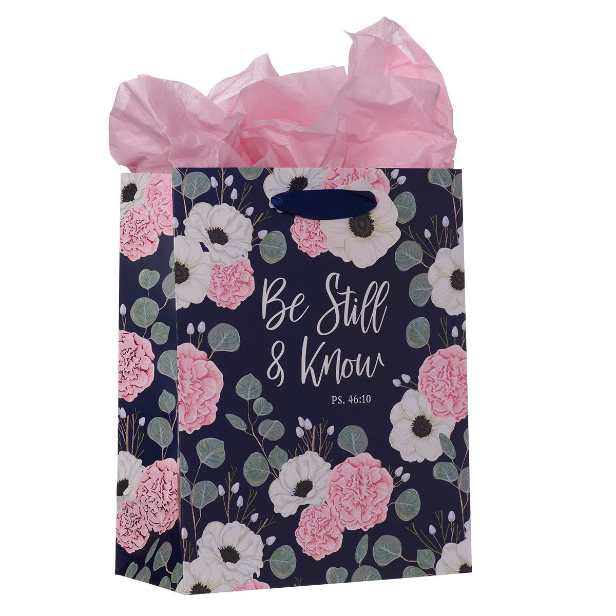 Be Still & Know Medium Gift Bag with Tissue - I AM INTENTIONAL 