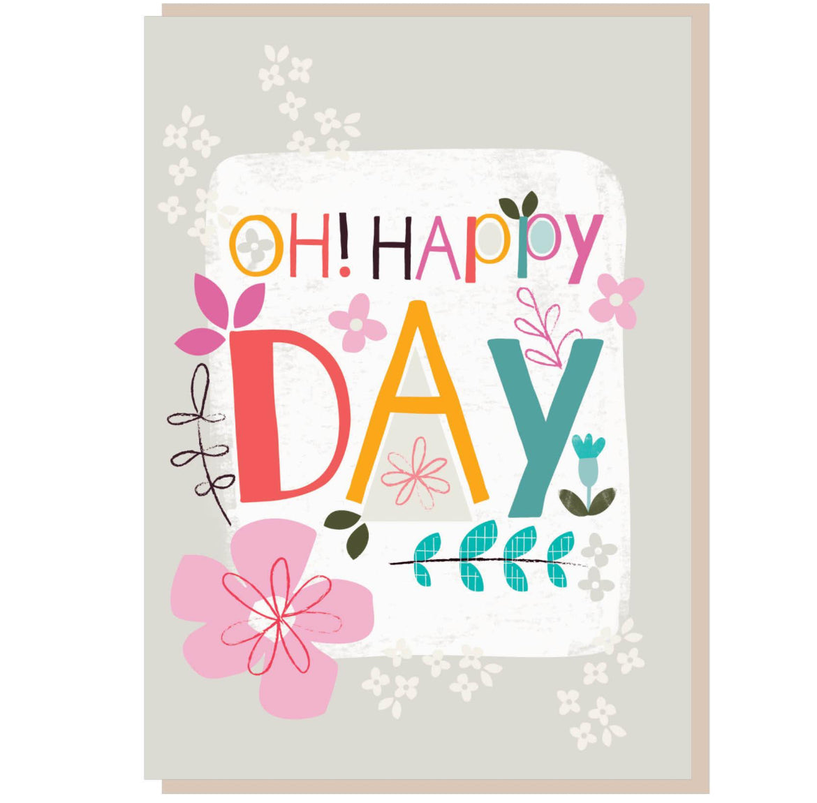 Oh Happy day- Birthday Card - I AM INTENTIONAL