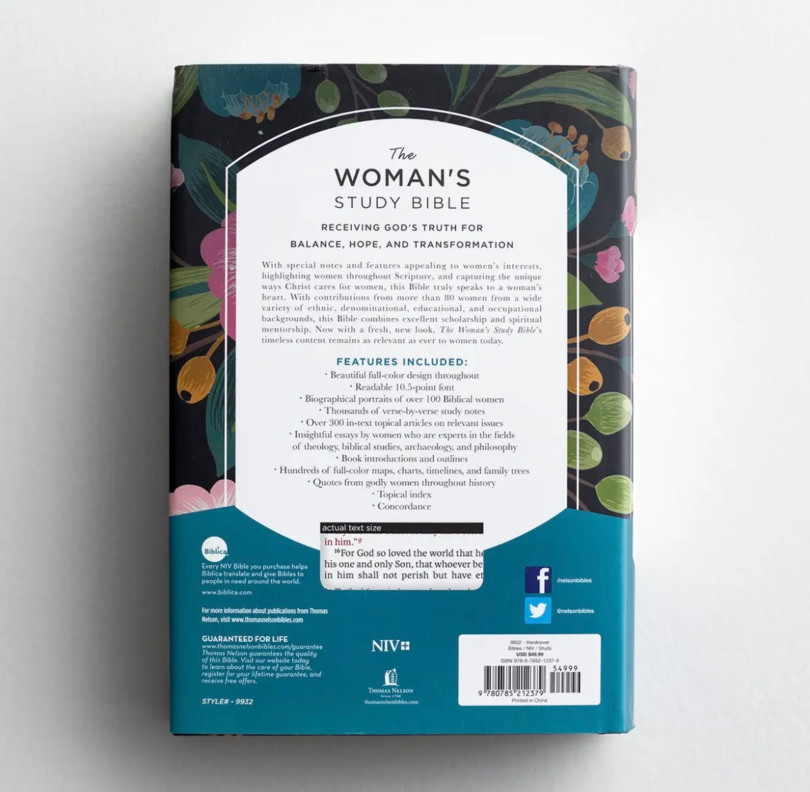 NIV, the Woman's Study Bible - I AM INTENTIONAL