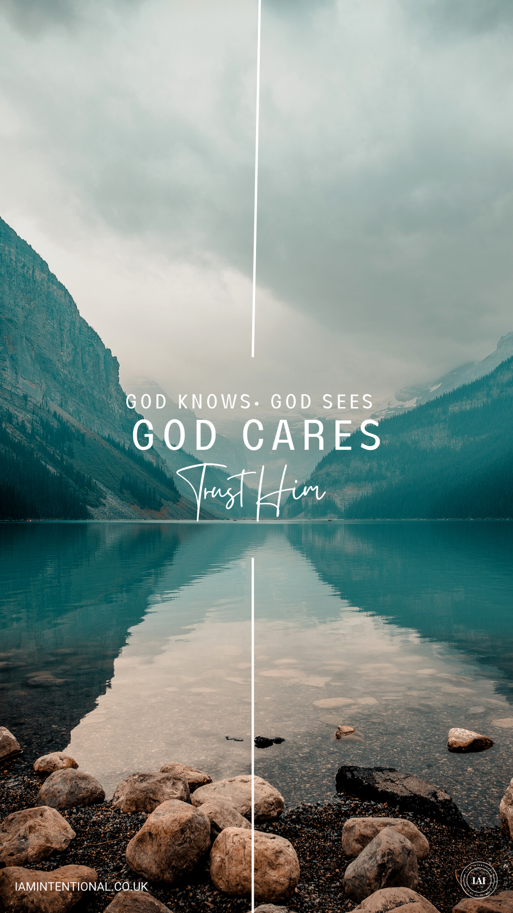 God cares - I AM INTENTIONAL 