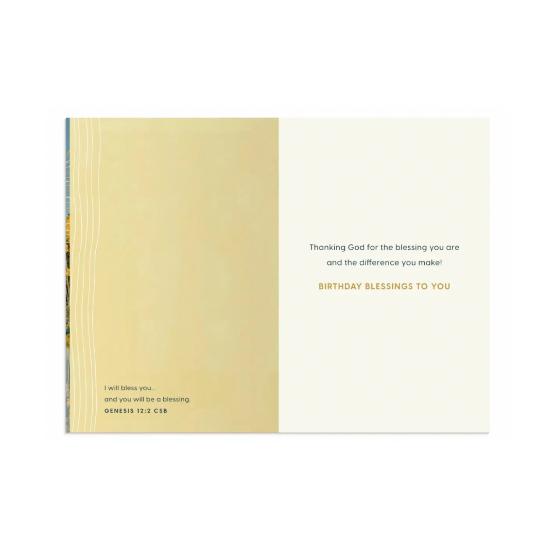 Made to Reflect God's Glory- Birthday card - I AM INTENTIONAL