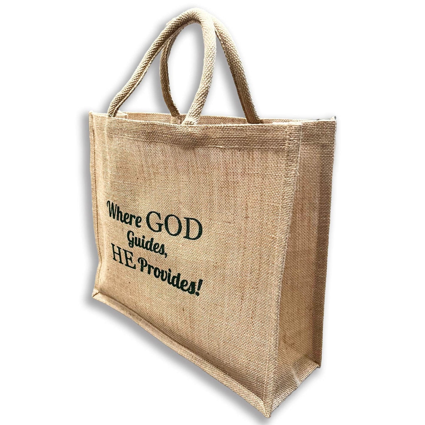 Where God Guides Tote Bag - I AM INTENTIONAL