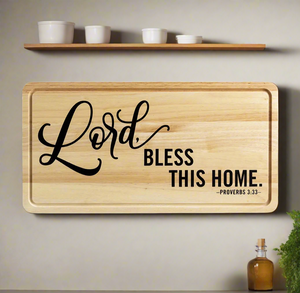 Bless This Home - Decorative Cutting Board