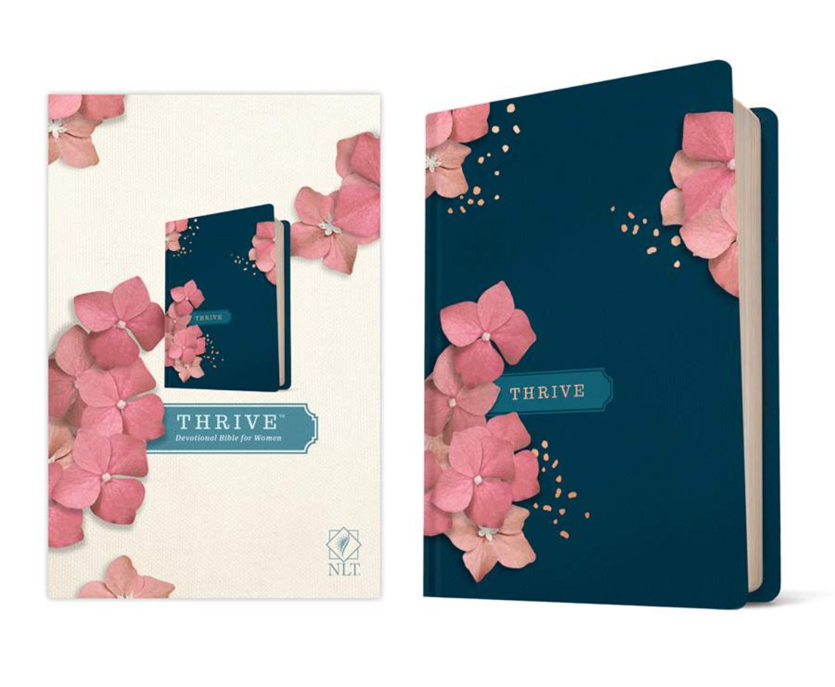NLT THRIVE Devotional Bible for Women (Hardcover) - I AM INTENTIONAL 