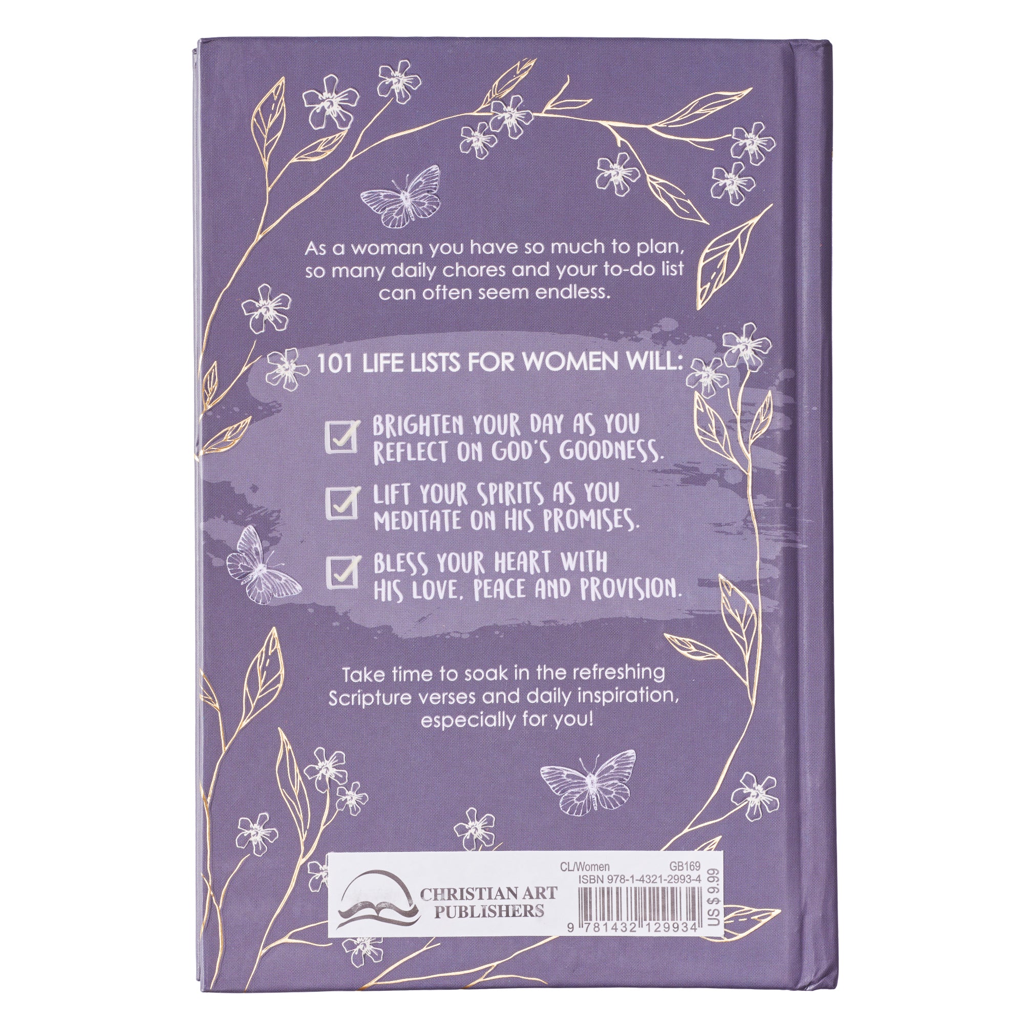 Life Lists for Women Gift Book - I AM INTENTIONAL 