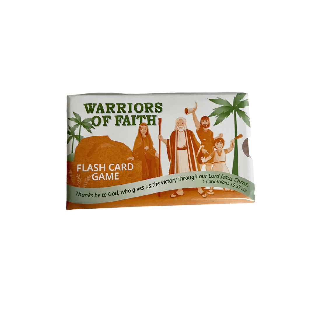 Warriors of Faith Bible Story Flash Cards - I AM INTENTIONAL