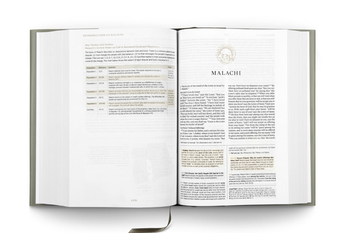 ESV Men's Study Bible: English Standard Version - I AM INTENTIONAL 