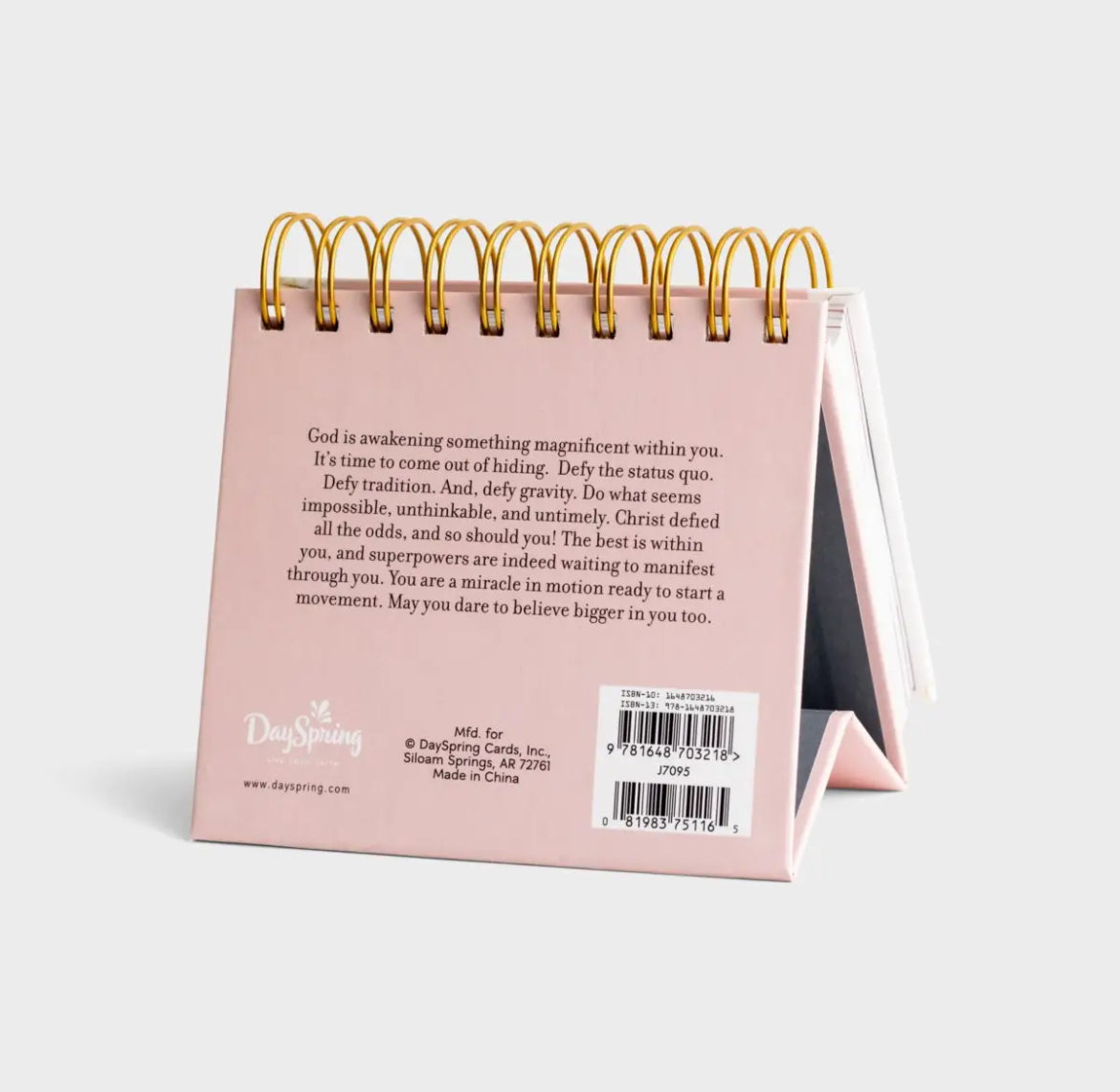 365 Days of Believing Bigger - Perpetual Calendar - I AM INTENTIONAL