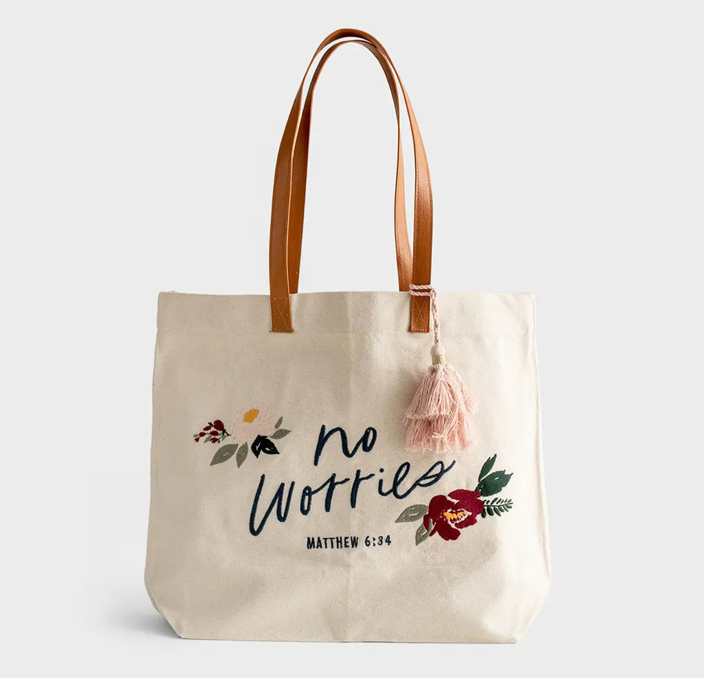 No Worries Tote bag - I AM INTENTIONAL 