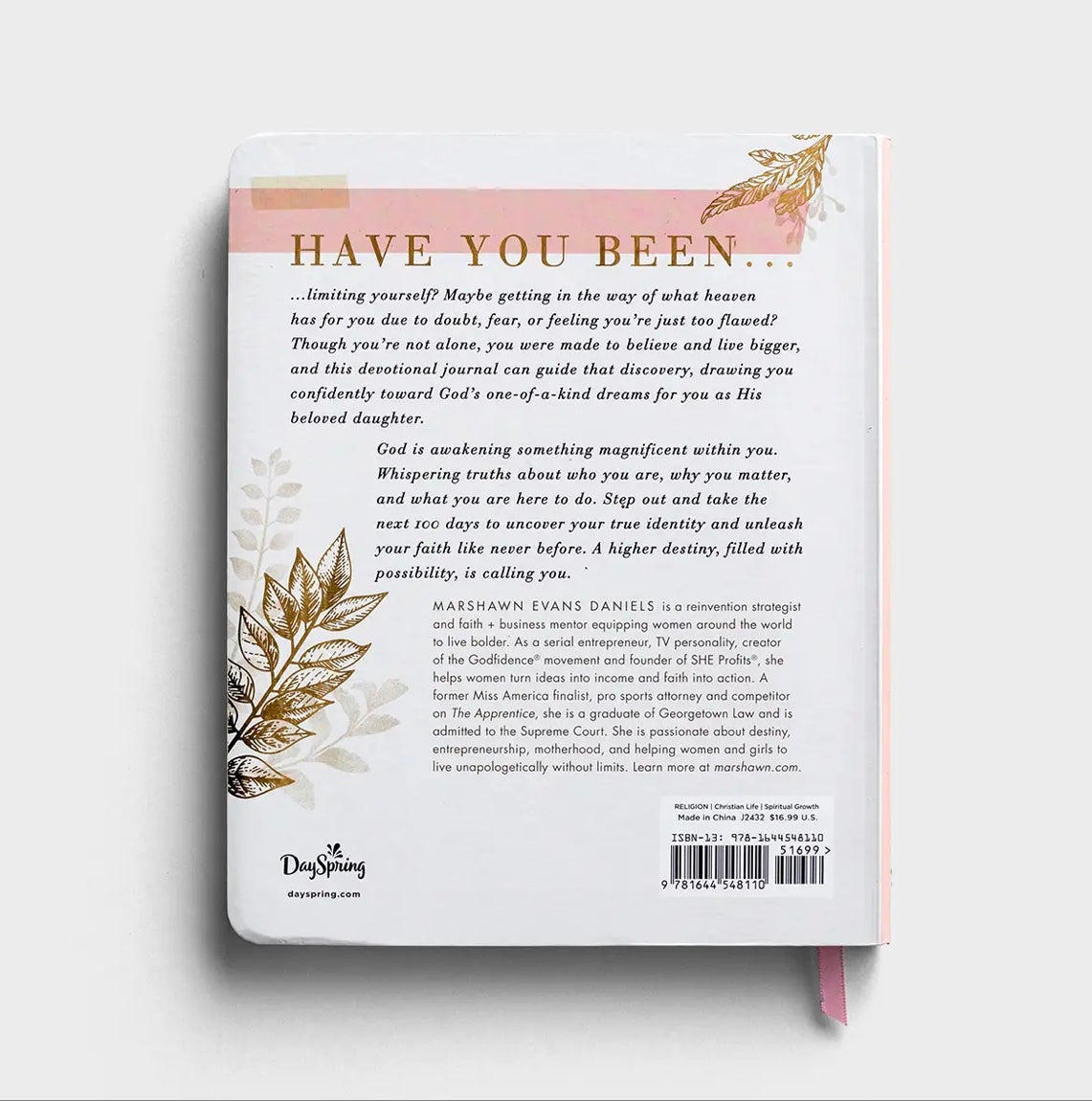 100 Days of Believing Bigger - Devotional Journal - I AM INTENTIONAL
