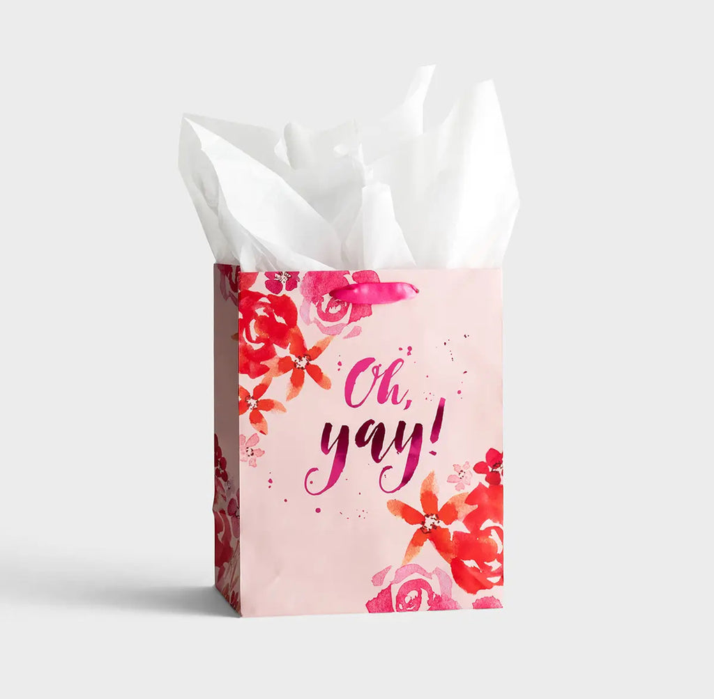 Oh, Yay - Medium Gift Bag with Tissue - I AM INTENTIONAL 
