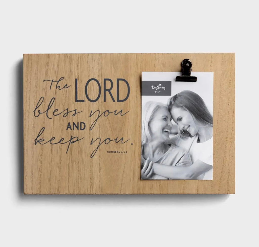 The Lord Bless You and Keep You - Clip Picture Frame - I AM INTENTIONAL 
