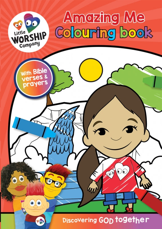 Little Worship Company: Amazing Me Colouring Book - I AM INTENTIONAL