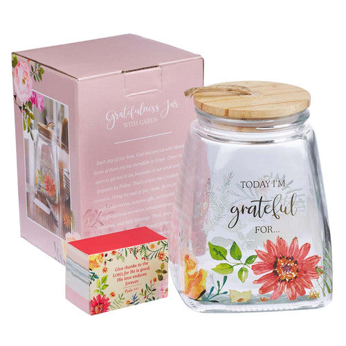 Today I'm Grateful For Gratitude Jar With Cards - I AM INTENTIONAL 