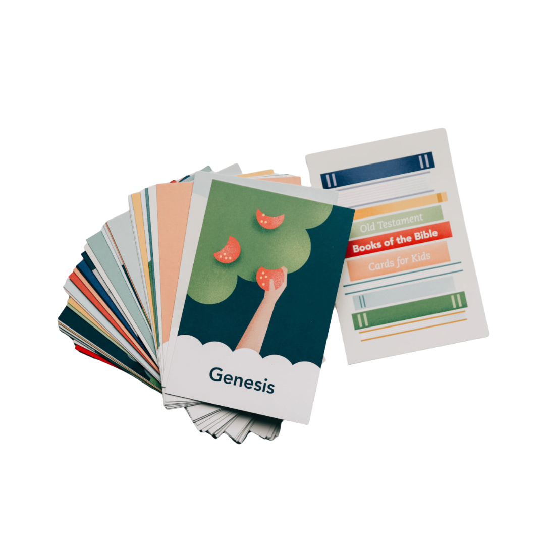Old Testament Books of the Bible Cards - Children - I AM INTENTIONAL
