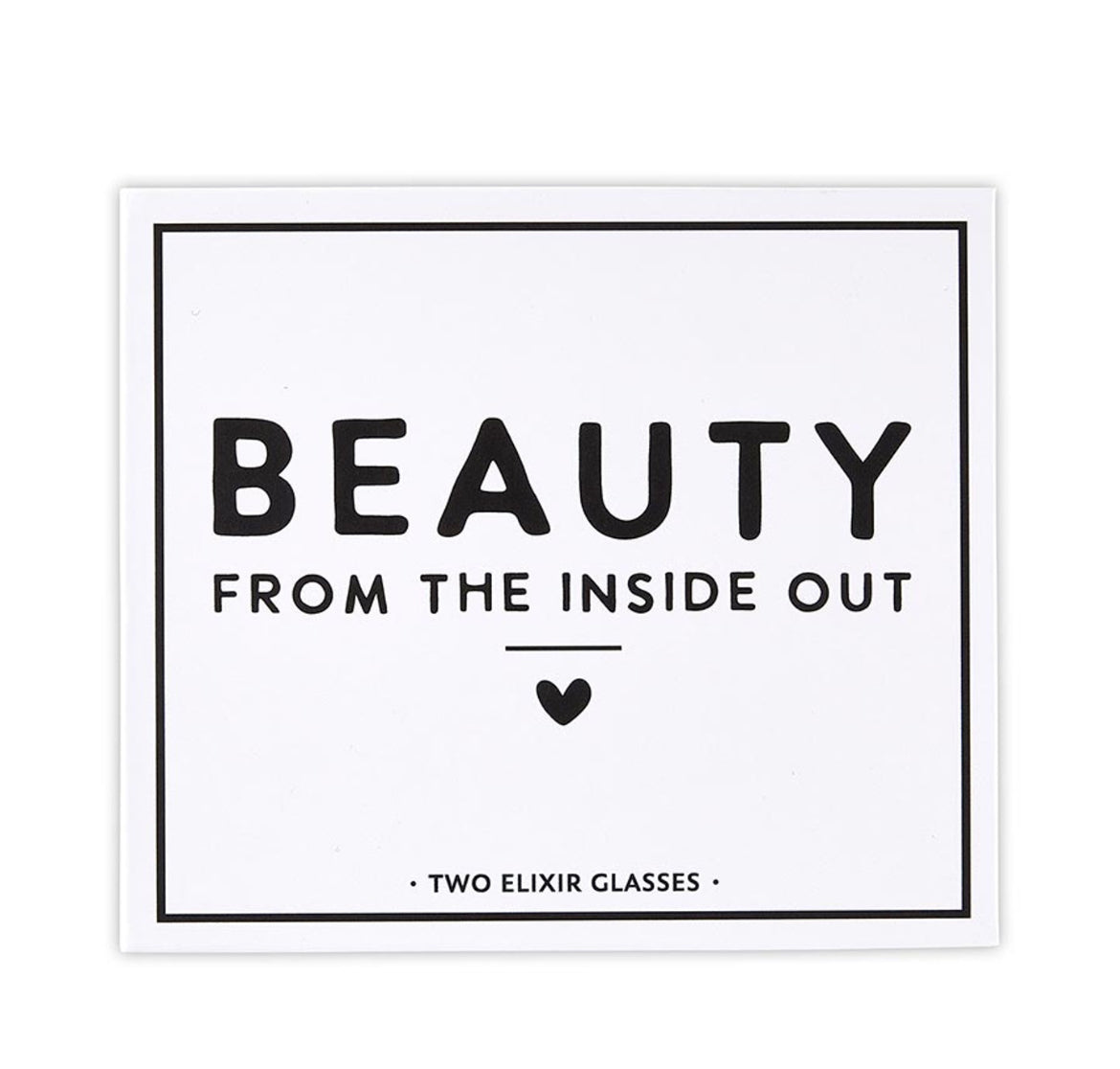Wellness Glass Book Box - I AM INTENTIONAL 