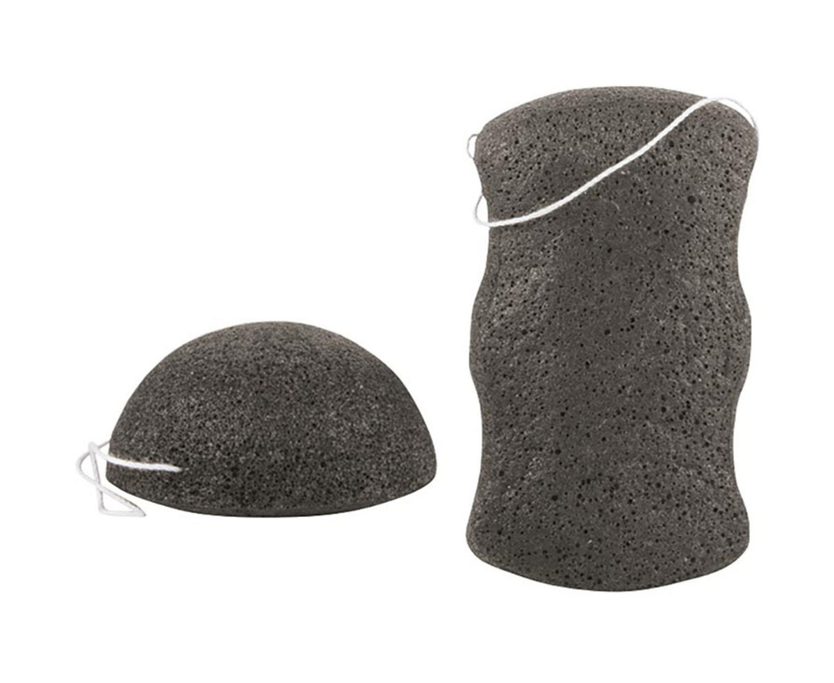 Konjac Sponge Set - Charcoal