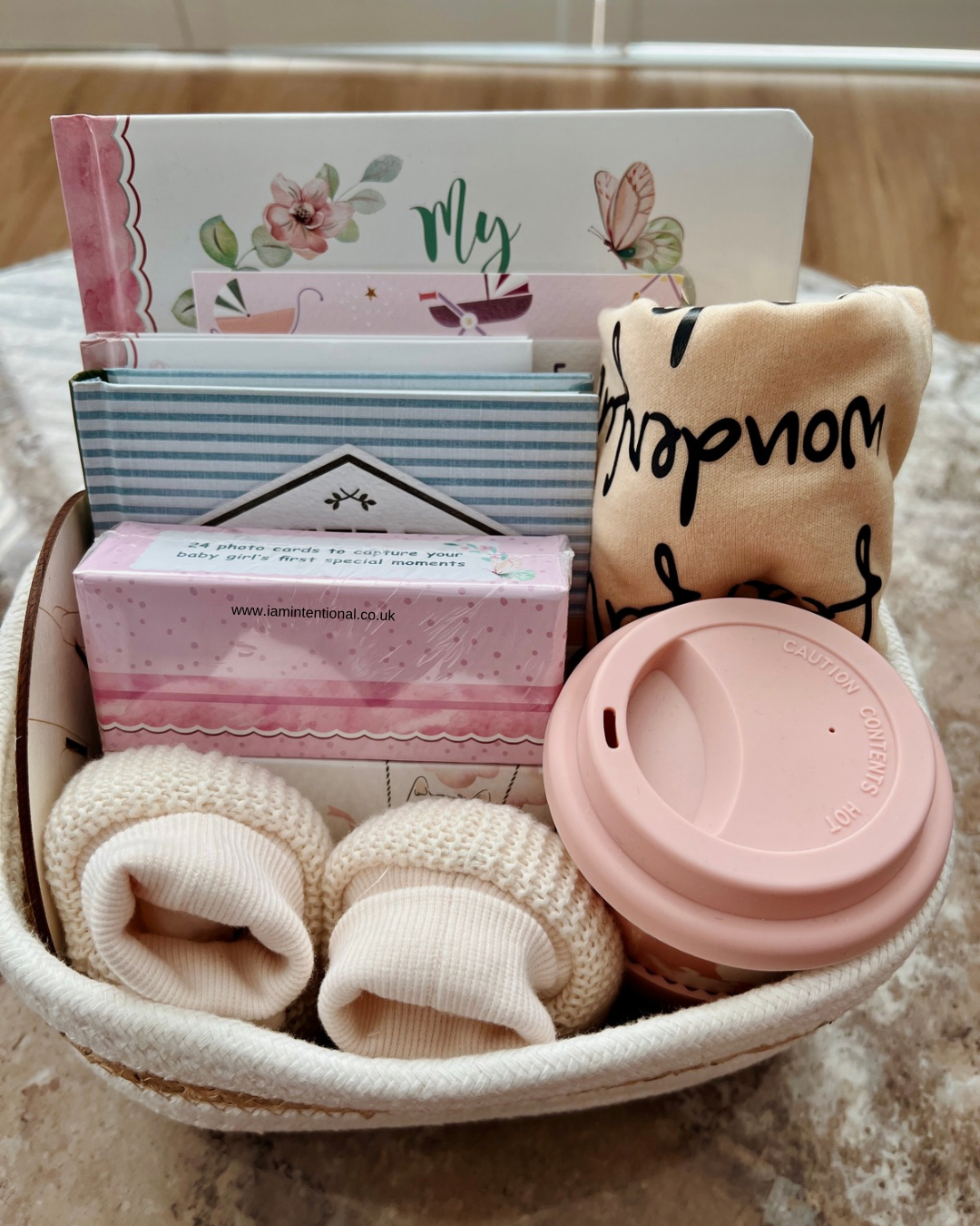 Little Miracle Basket- Girl Mum - I AM INTENTIONAL 