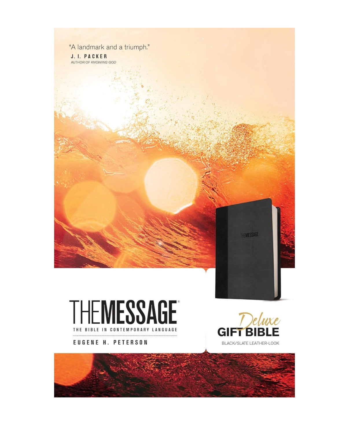 The Message Deluxe Gift Bible - I AM INTENTIONAL 