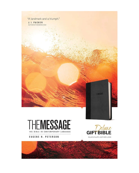 The Message Deluxe Gift Bible - I AM INTENTIONAL 