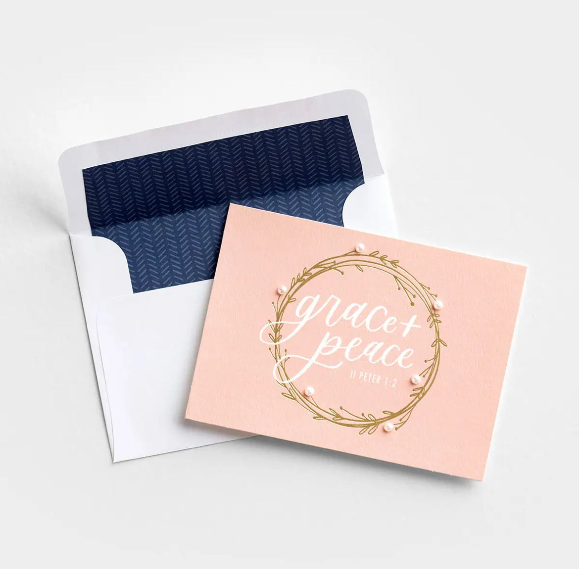 8 Premium Embellished Note Cards - Blank - I AM INTENTIONAL 