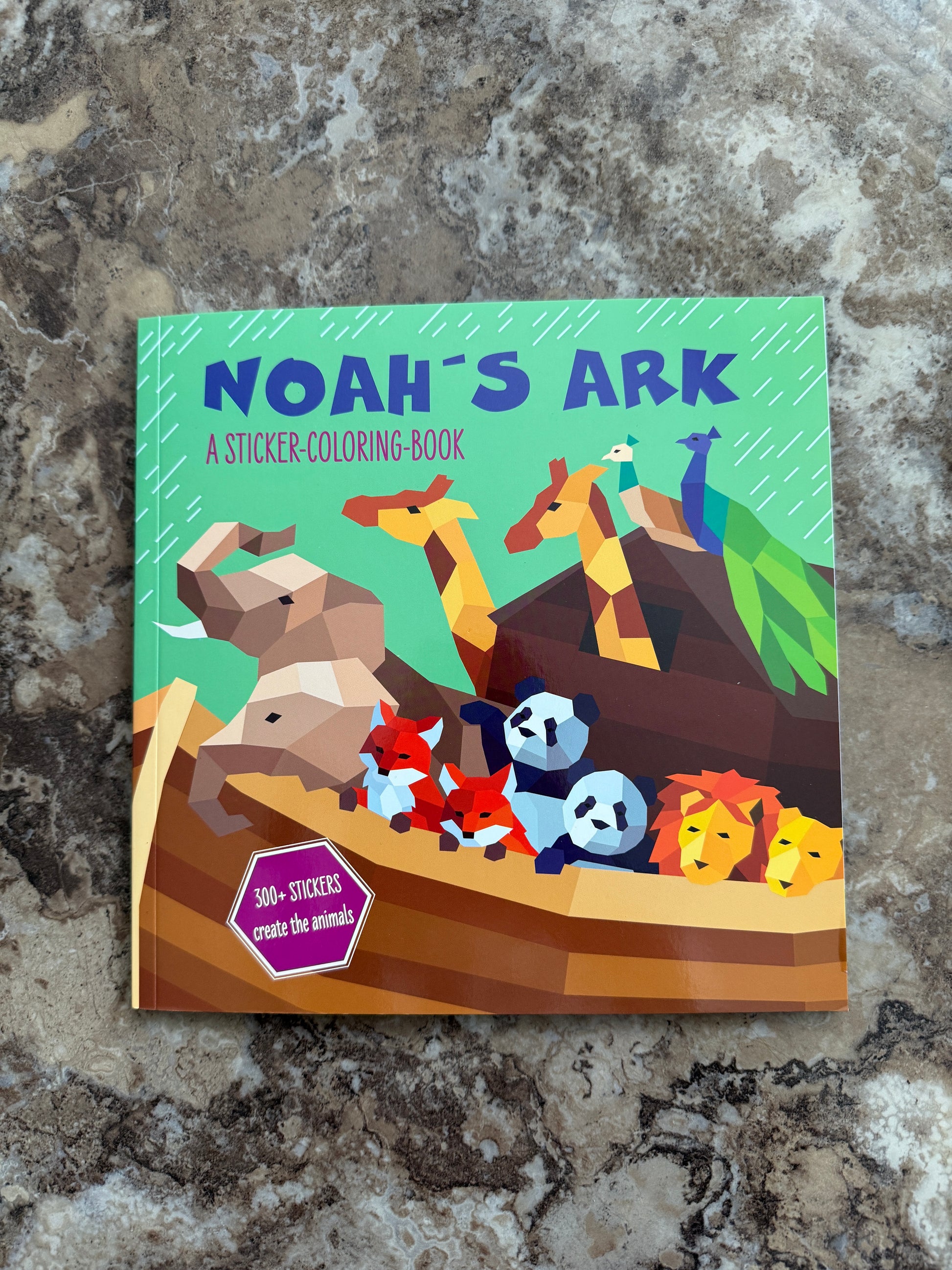 Noah’s Ark Sticker Colouring Book - I AM INTENTIONAL 