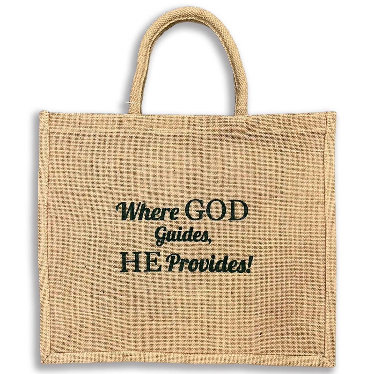 Where God Guides Tote Bag - I AM INTENTIONAL 