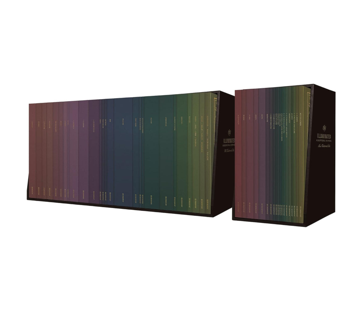 ESV Illuminated Scripture Journal: Old and New Testament Sets - I AM INTENTIONAL 