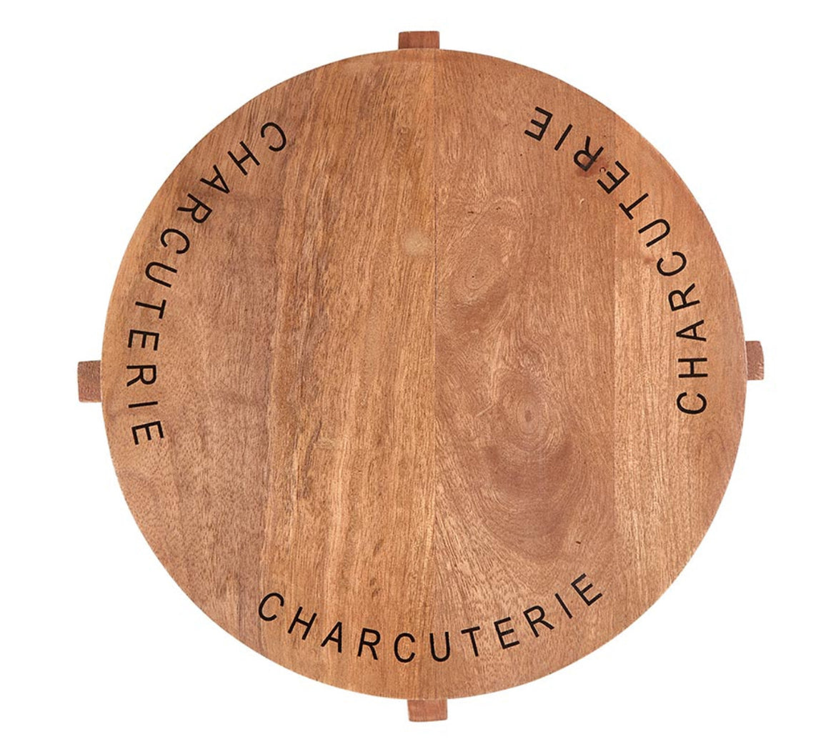 Charcuterie Pedestal Cheese Board - I AM INTENTIONAL 