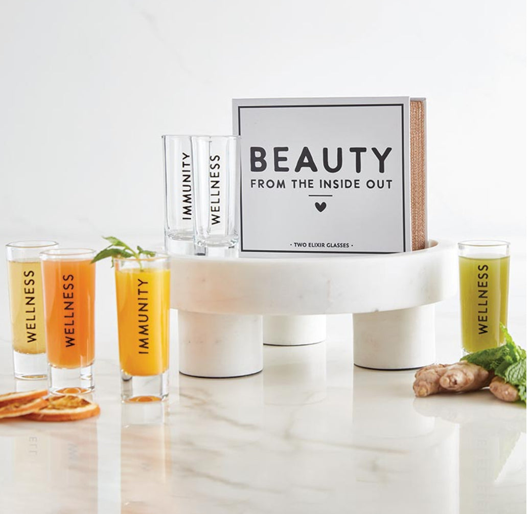 Wellness Glass Book Box - I AM INTENTIONAL 