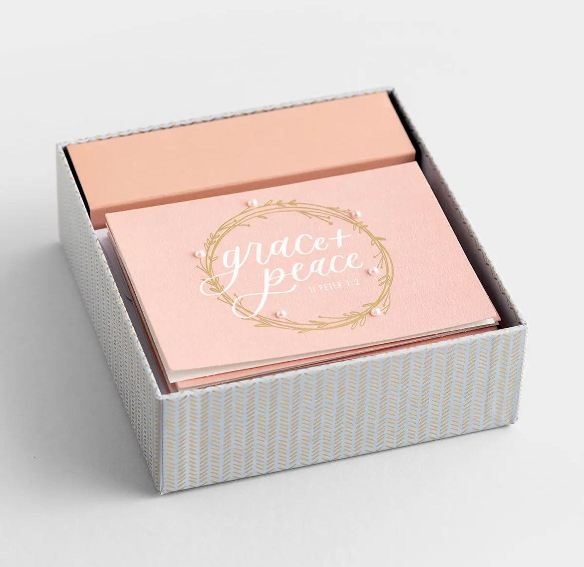 8 Premium Embellished Note Cards - Blank - I AM INTENTIONAL 
