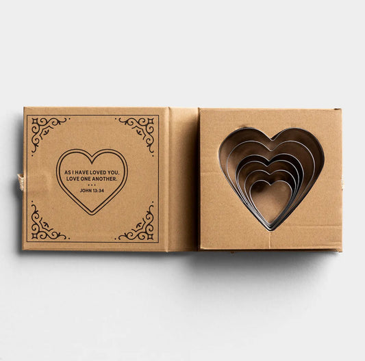 Heart Cookie Cutter Set - I AM INTENTIONAL 