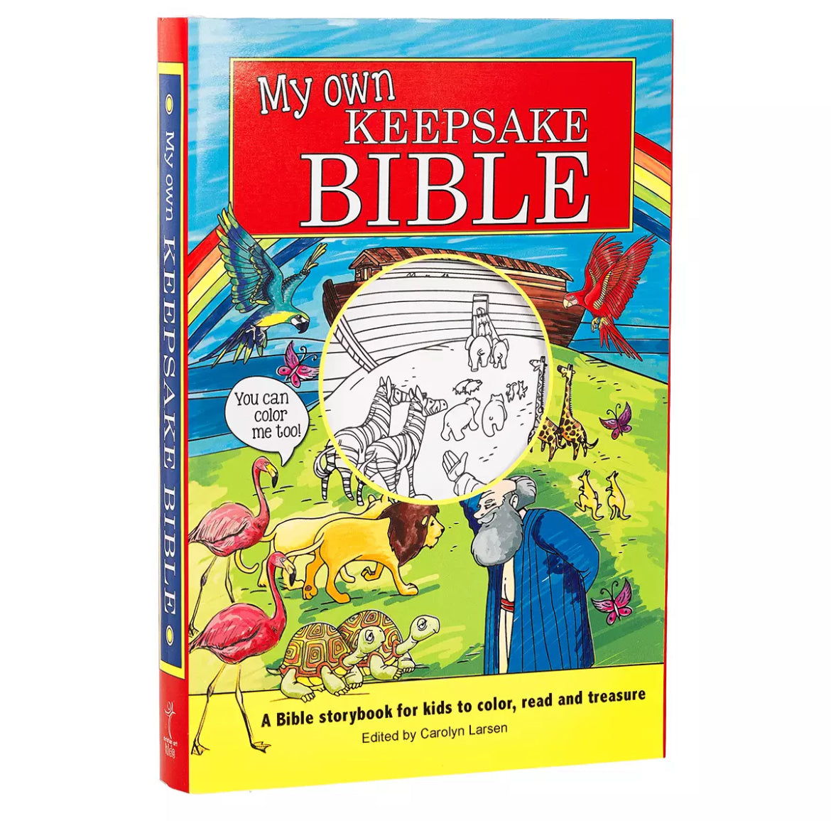 My Own Keepsake Bible: A Kids Bible Storybook to Color