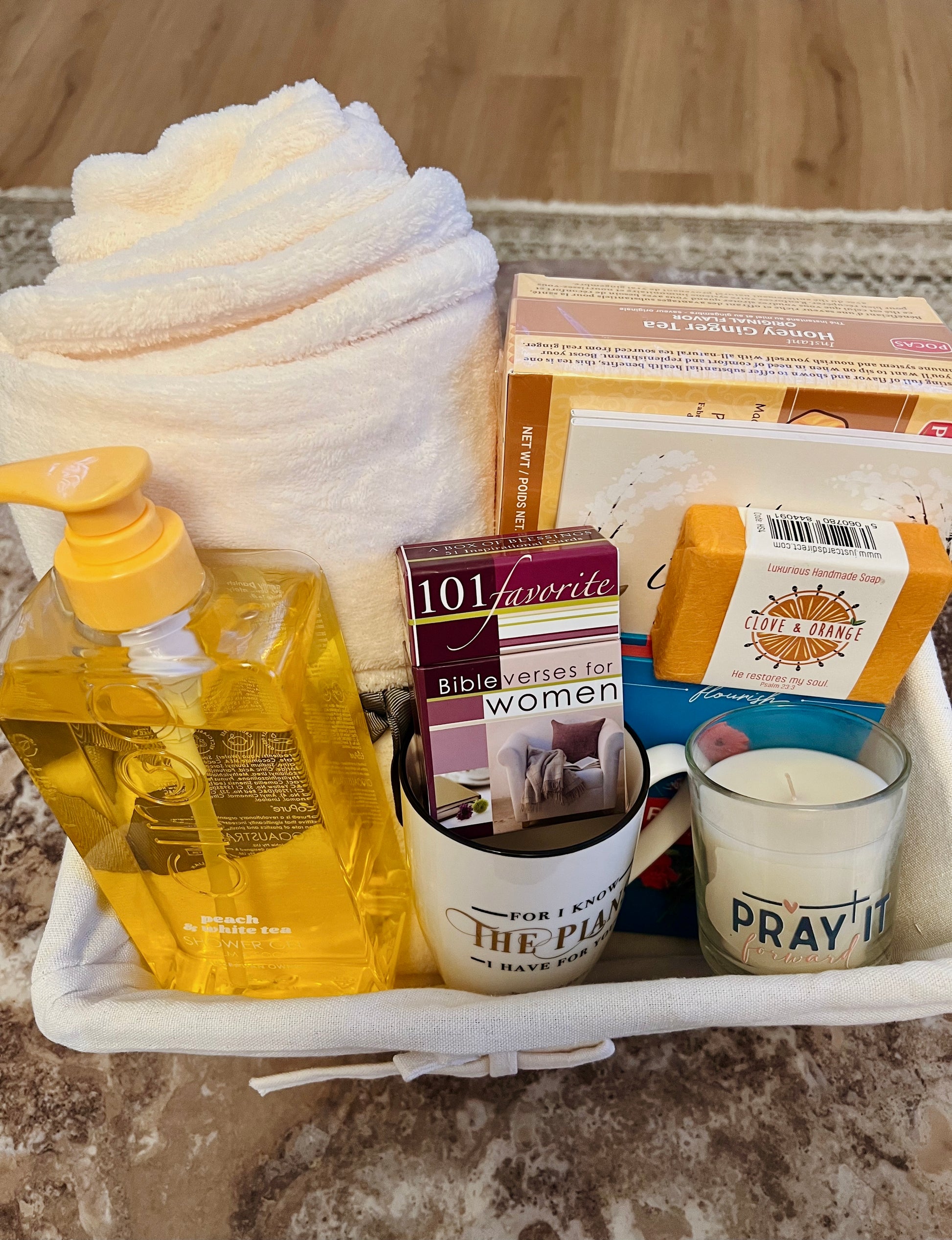 Grace & Glow Faith Basket - I AM INTENTIONAL 