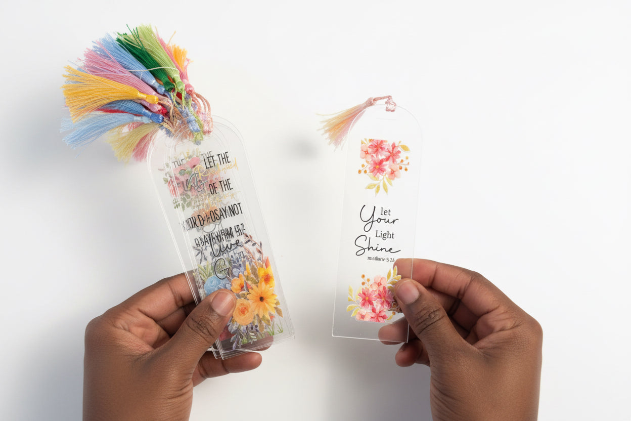 Acrylic bookmark - I AM INTENTIONAL 