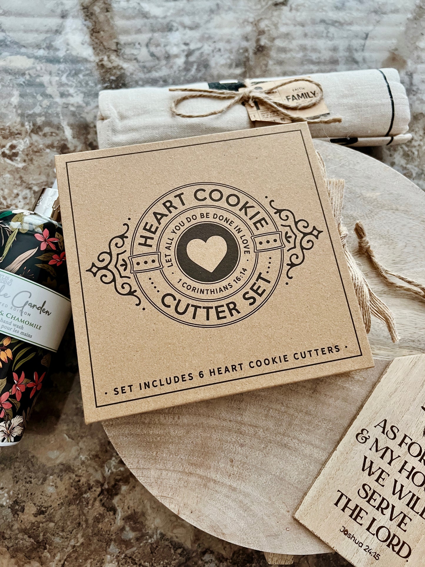 Heart & Home Faith Basket - I AM INTENTIONAL 