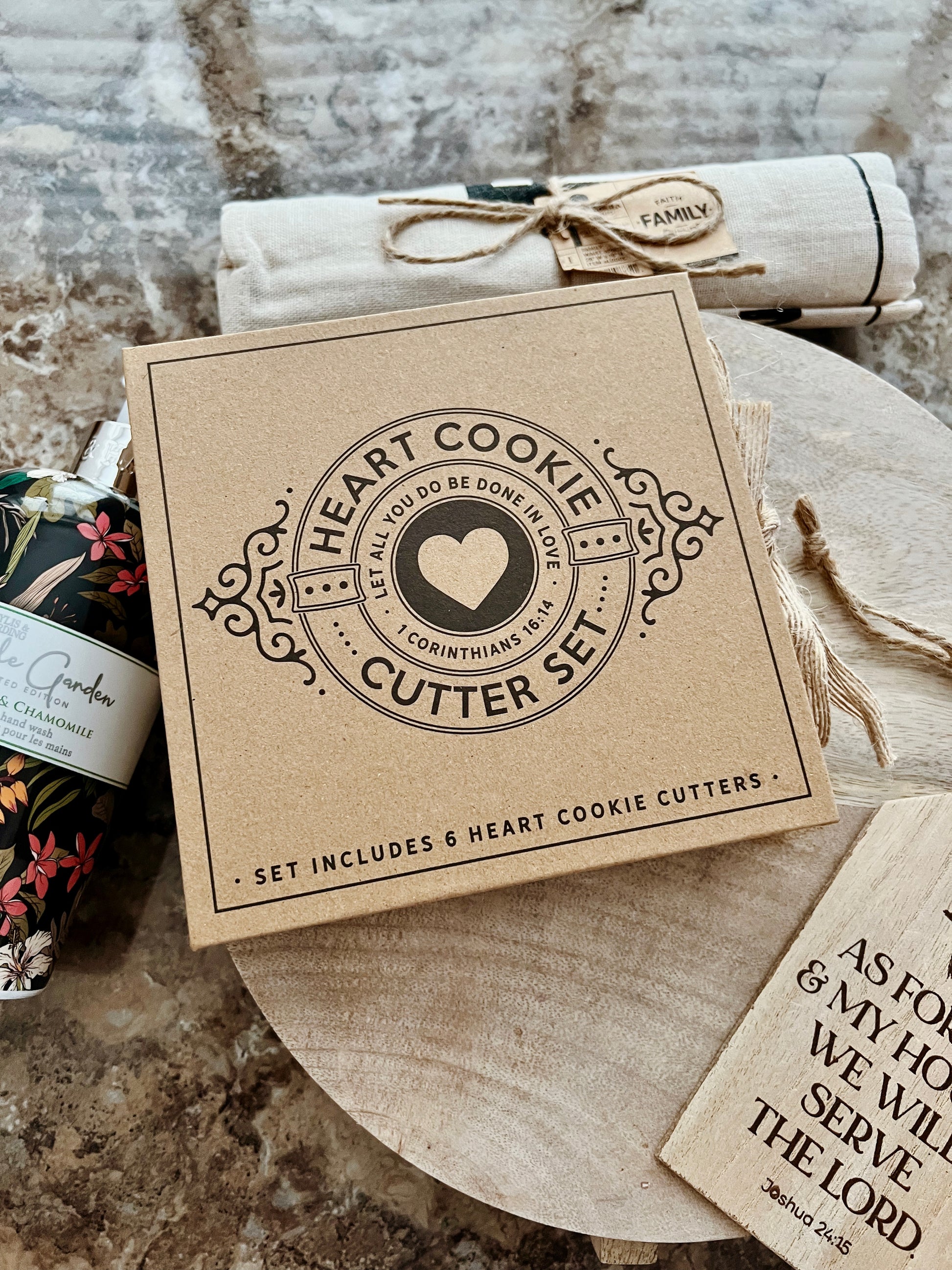 Heart & Home Faith Basket - I AM INTENTIONAL 