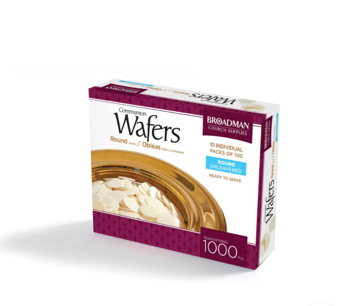 Communion Wafers- Box of 1000 - I AM INTENTIONAL 